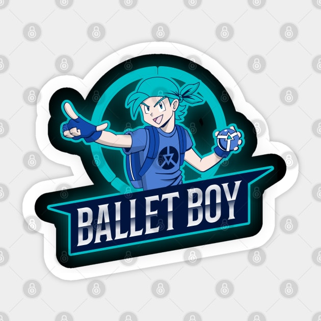 Ballet Boy with Bandanna Sticker by MY BOY DOES BALLET